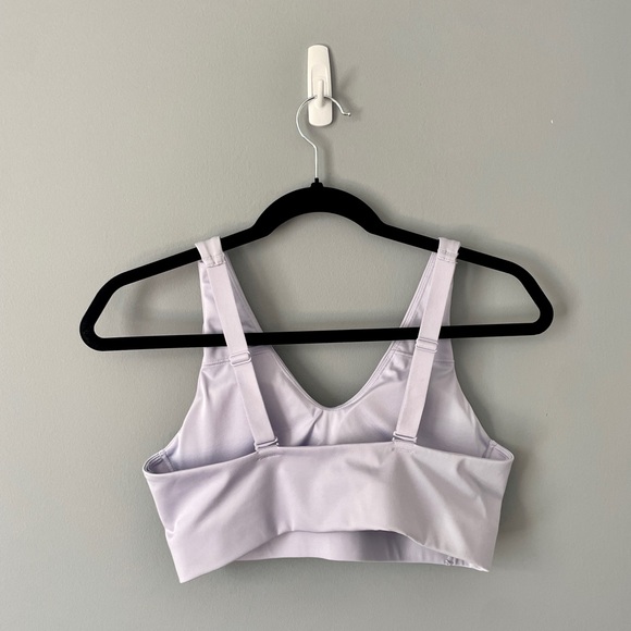 Nike Women's Dri-FIT Indy V-Neck Plunge Cutout Low Sports Bra - Large - Picture 3 of 3